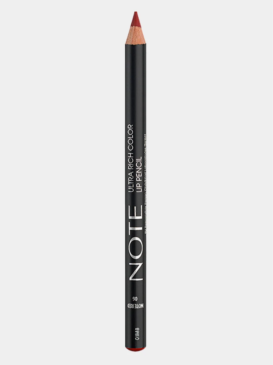 Пурпурный карандаш для губ NOTE Cosmetique ultra rich color lip pencil насыщенного цвета