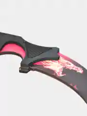 Нож деревянный лак керамбит 1.6 Утренний Вой кс го / cs go