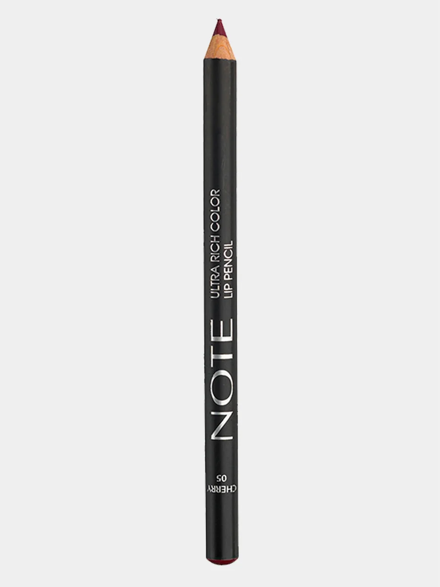 Фуксия карандаш для губ NOTE Cosmetique ultra rich color lip pencil насыщенного цвета