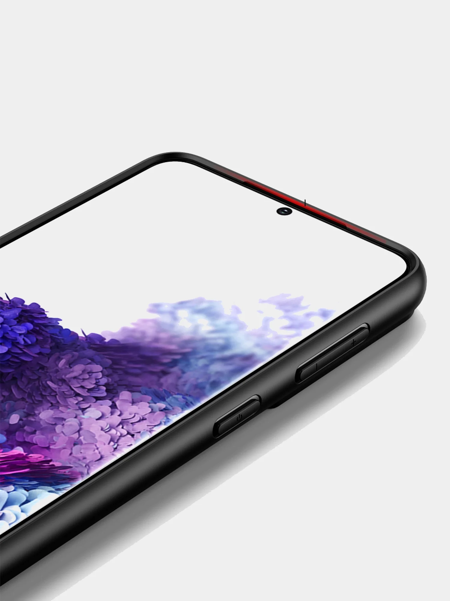 Прозрачный чехол для Samsung S21 / Самсунг S21 с силиконовым кантом Crystal Case