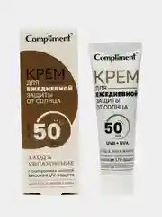 Compliment Крем для лица ежедневная защита от солнца 50 SPF 50мл