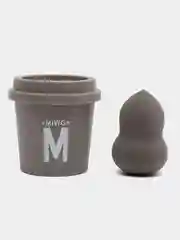Спонж-губка для макияжа в футляре, 3 формы