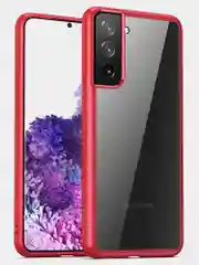Прозрачный чехол для Samsung S21 Plus / Самсунг S21 + с силиконовым кантом Crystal Case