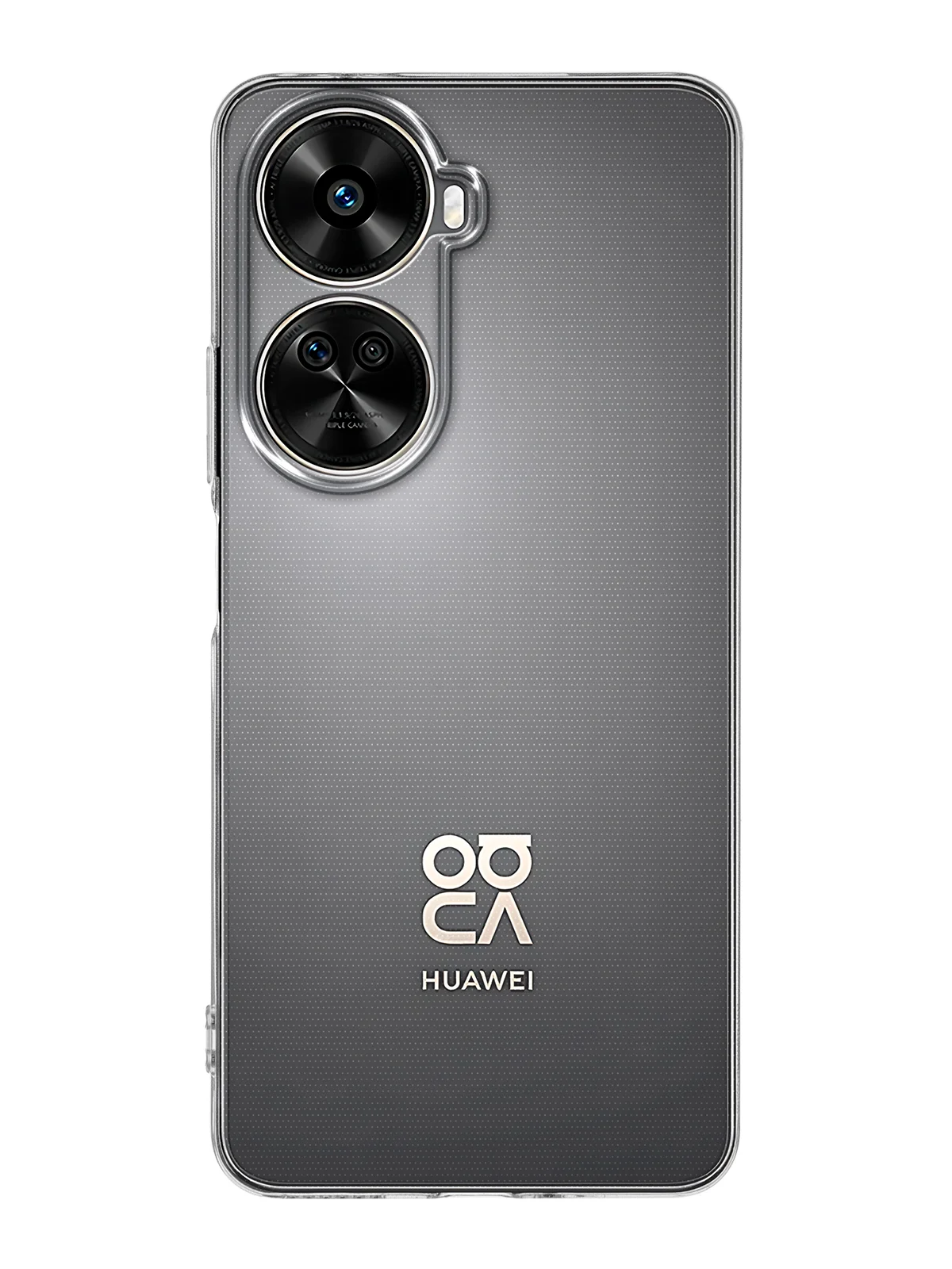 Прозрачный чехол для Huawei Nova 12 SE / Nova 11 SE силиконовый BROSCORP матовый / прозрачный тонкий