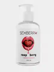 Съедобный лубрикант "Sexberry" на водной основе "Малина", 300 мл