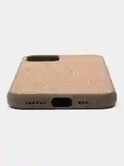 Коричневый чехол для iPhone 11 / 11 Pro / 11 Pro Max, Leather Case, тканевый/текстильный