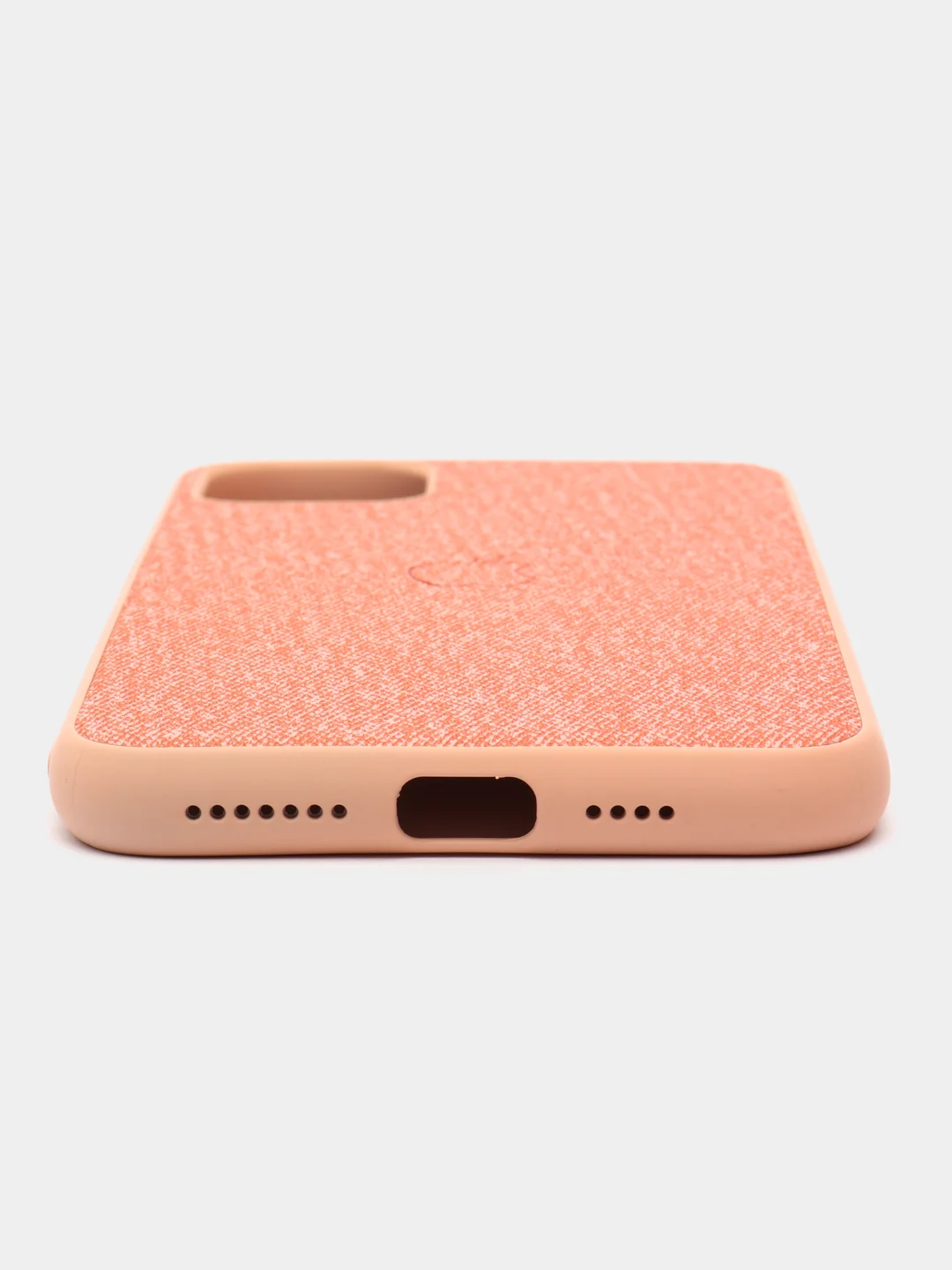 Пудровый чехол для iPhone 11 / 11 Pro / 11 Pro Max, Leather Case, тканевый/текстильный