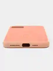 Пудровый чехол для iPhone 11 / 11 Pro / 11 Pro Max, Leather Case, тканевый/текстильный