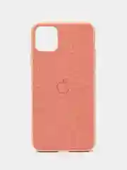 Пудровый чехол для iPhone 11 / 11 Pro / 11 Pro Max, Leather Case, тканевый/текстильный