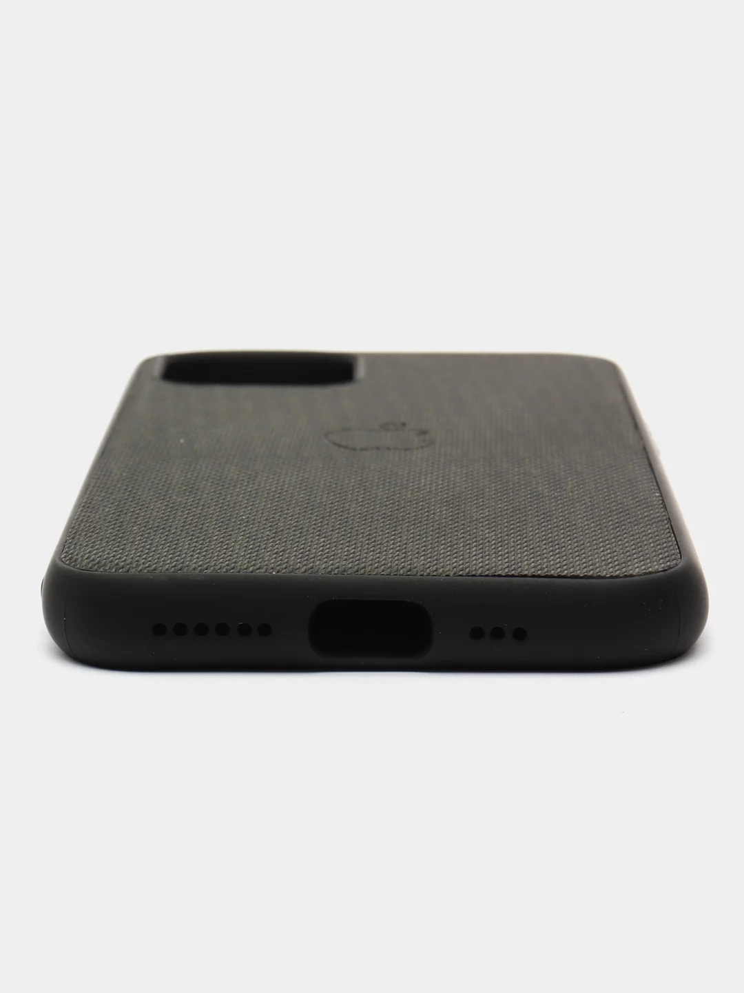 Черный чехол для iPhone 11 / 11 Pro / 11 Pro Max, Leather Case, тканевый/текстильный