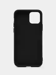 Черный чехол для iPhone 11 / 11 Pro / 11 Pro Max, Leather Case, тканевый/текстильный