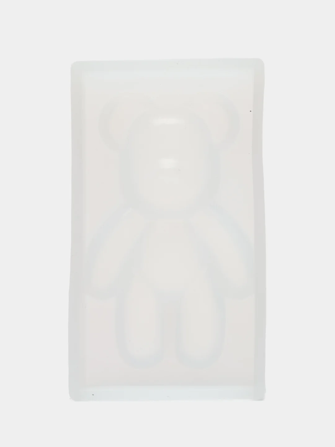 Молд для смолы мишка Bearbrick силиконовая форма для творчества и рукоделия 6,8х3,9 см