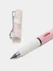 Розовый вечный карандаш, простой, 0,5 мм, со сменным наконечником, набор, "Котики"