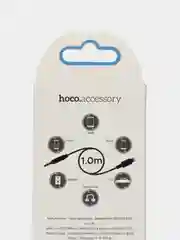 Хром кабель AUX Hoco UPA 19, Type-C, Lightning Iphone