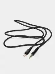 Хром кабель AUX Hoco UPA 19, Type-C, Lightning Iphone