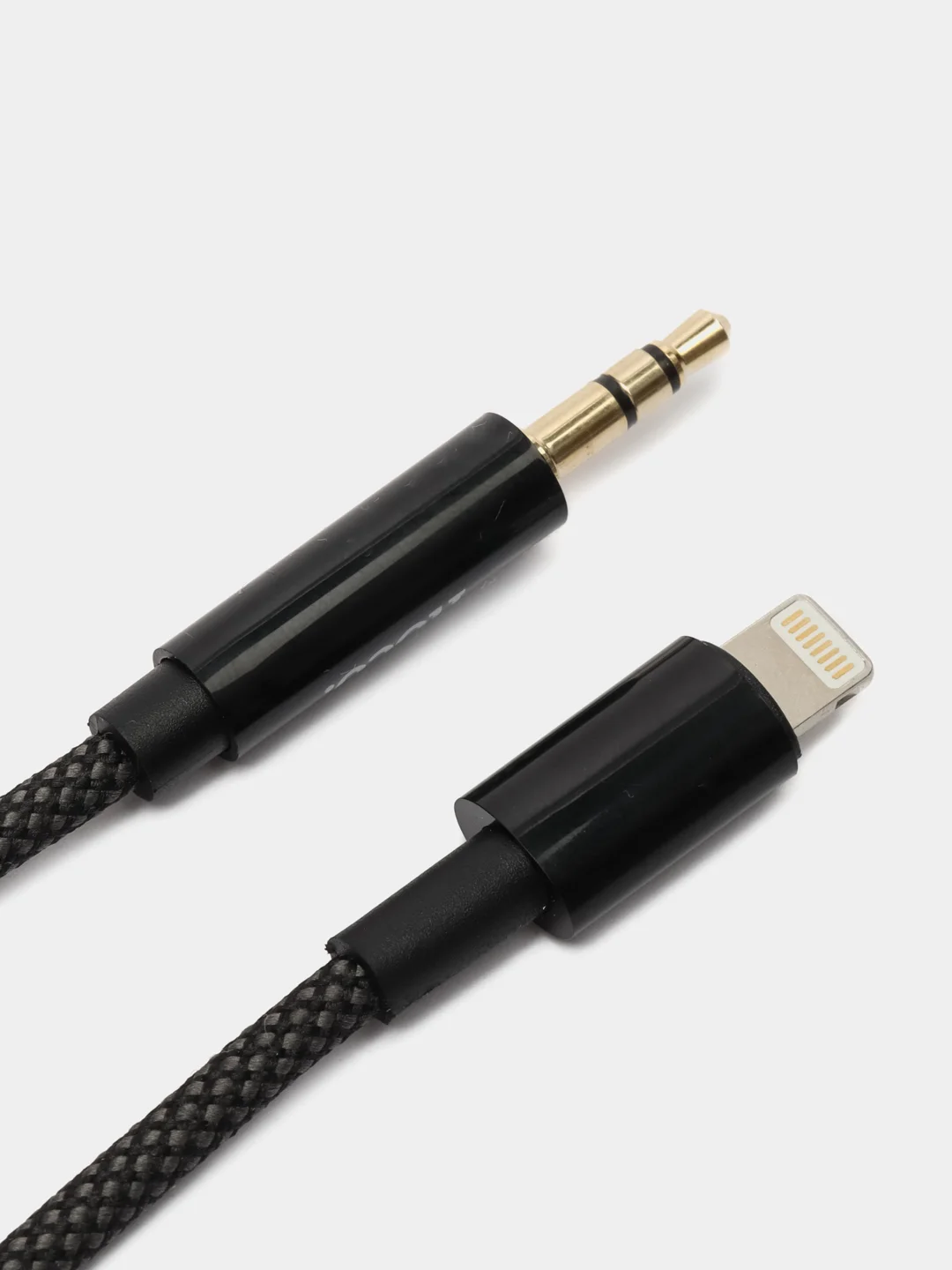 Хром кабель AUX Hoco UPA 19, Type-C, Lightning Iphone
