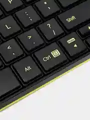 Logitech Комплект мышь + клавиатура беспроводная MK240, Английская раскладка, черный