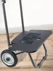 Синий сумка тележка на колесах хозяйственная