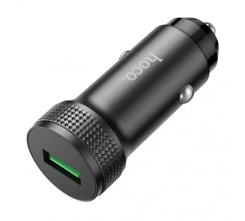 Автомобильное зарядное устройство Hoco Z49A 1USB QC3.0 черное  с 2 USB