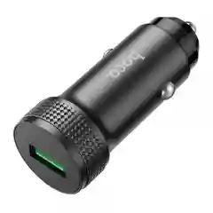 Автомобильное зарядное устройство Hoco Z49A 1USB QC3.0 черное  с 2 USB