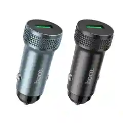 Автомобильное зарядное устройство Hoco Z49A 1USB QC3.0 черное  с 2 USB