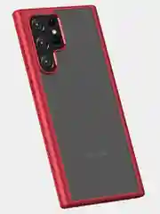 Прозрачный чехол для Samsung S22 Ultra / Самсунг S22 Ультра с силиконовым кантом