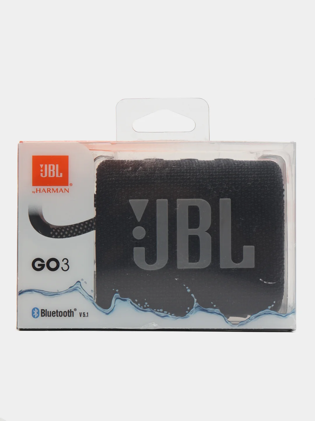 Черный портативная колонка, Bluetooth, JBL GO3