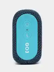 Синий портативная колонка, Bluetooth, JBL GO3