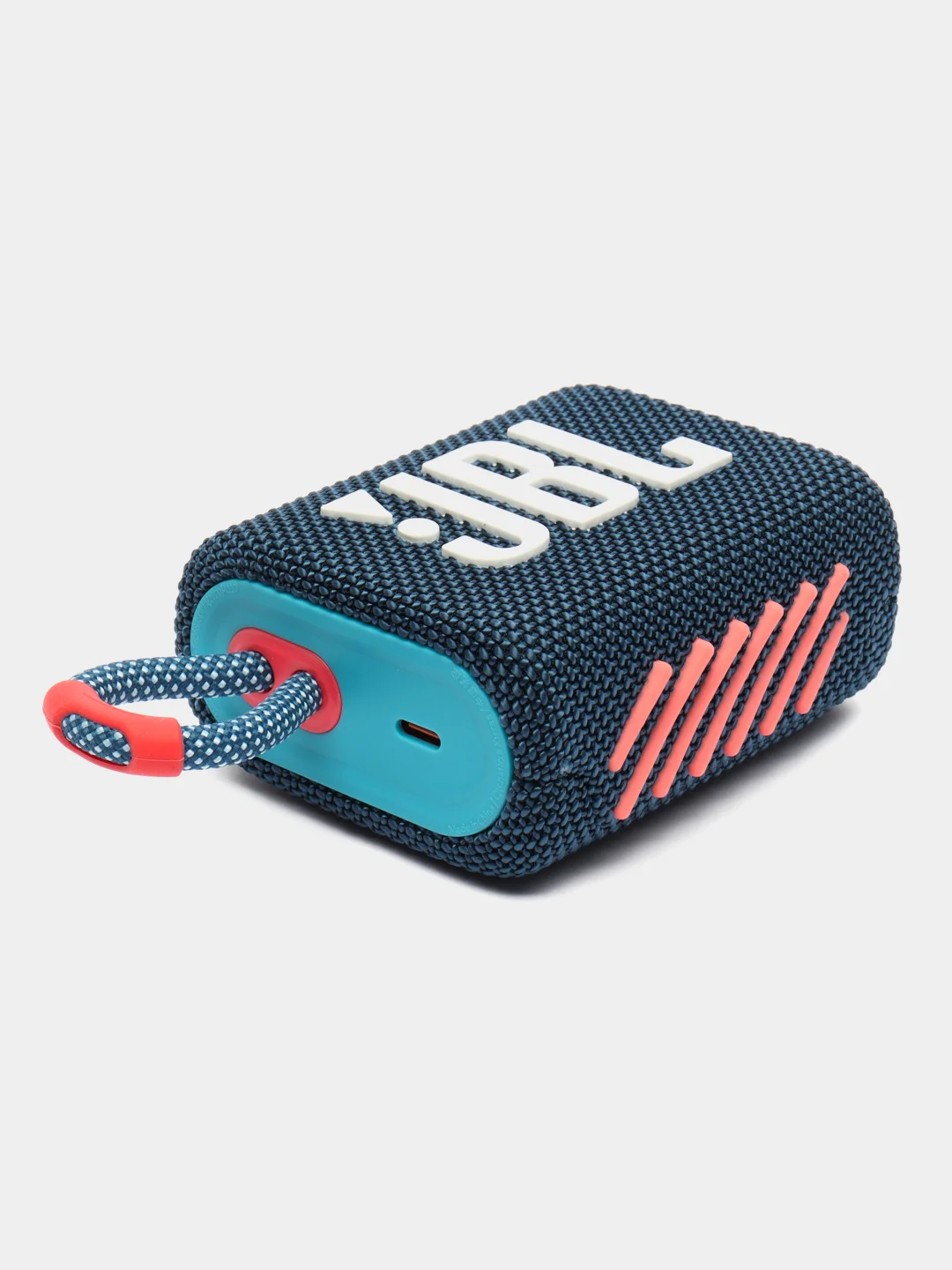 Синий портативная колонка, Bluetooth, JBL GO3
