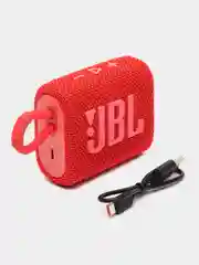 Красный портативная колонка, Bluetooth, JBL GO3