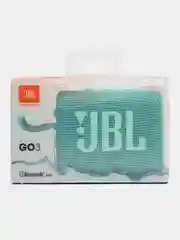 Бирюзовый портативная колонка, Bluetooth, JBL GO3