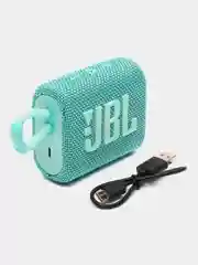 Бирюзовый портативная колонка, Bluetooth, JBL GO3