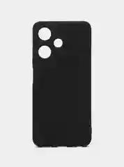Небесно-голубой силиконовый чехол для Infinix HOT 30i (Инфиникс Хот 30 ай), прозрачный