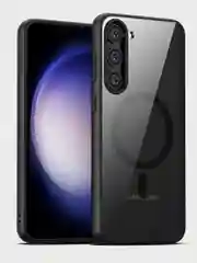 Прозрачный чехол для Samsung S23 / Самсунг S23 с силиконовым кантом Crystal Case