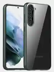 Прозрачный чехол для Samsung S23 Plus / Самсунг S23 + с силиконовым кантом Crystal Case
