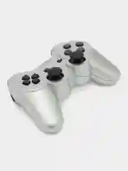 Серебряный джойстик беспроводной для PlayStation 3 / PS3 / DualShock