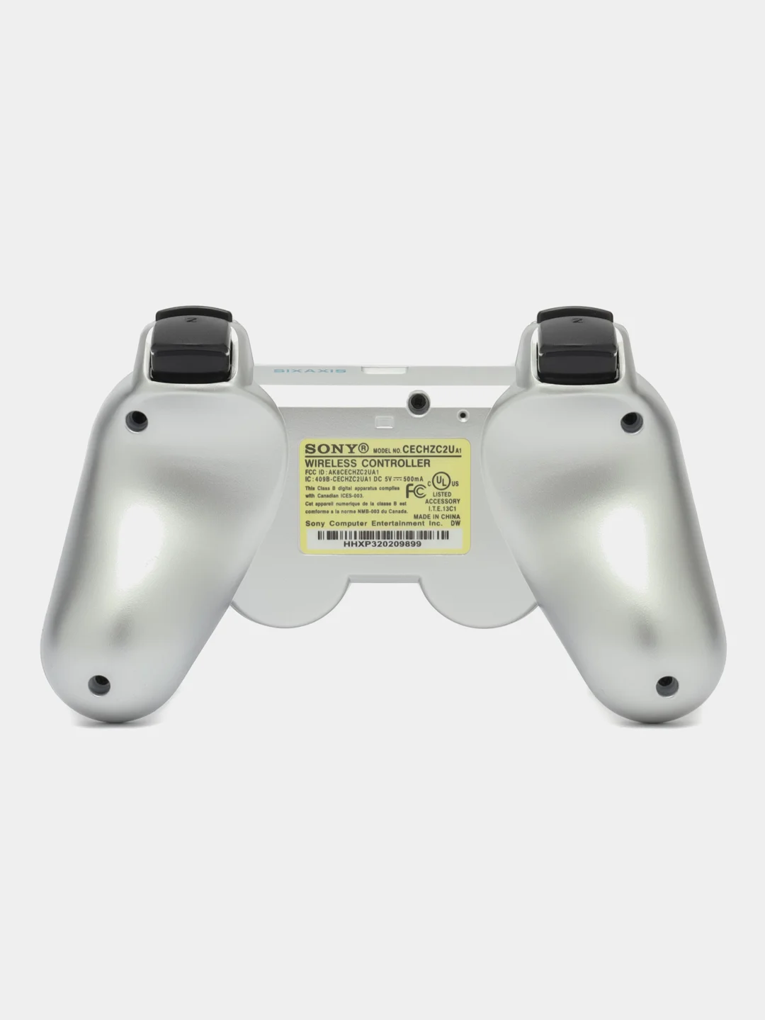 Серебряный джойстик беспроводной для PlayStation 3 / PS3 / DualShock