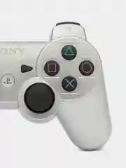 Серебряный джойстик беспроводной для PlayStation 3 / PS3 / DualShock