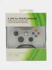 Белый джойстик беспроводной для Xbox 360 / PC / Android