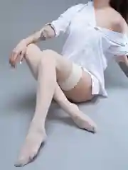 Кремовый чулки Giulia Segreto 01