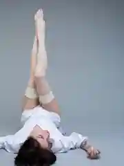Кремовый чулки Giulia Segreto 01