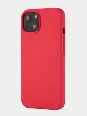 Красный чехол uBear Touch Mag Сase, Liquid silicone, для iPhone 13, MagSafe Compatible