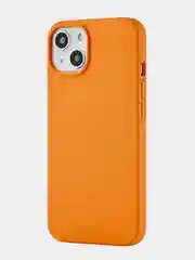 Оранжевый чехол uBear Touch Mag Сase, Liquid silicone, для iPhone 13, MagSafe Compatible