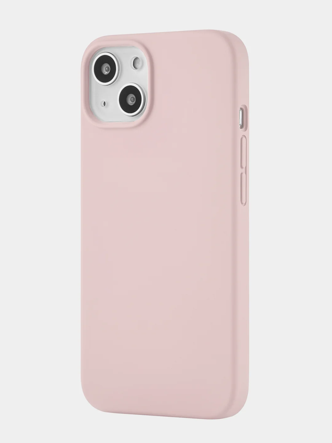 Розовый чехол uBear Touch Mag Сase, Liquid silicone, для iPhone 13, MagSafe Compatible