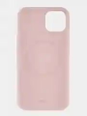 Розовый чехол uBear Touch Mag Сase, Liquid silicone, для iPhone 13, MagSafe Compatible