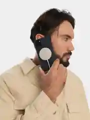 Темно-синий чехол uBear Touch Mag Сase, Liquid silicone, для iPhone 13, MagSafe Compatible