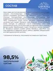 Гель для душа Siberina "Мягкое очищение и профилактика высыпаний" с цинком