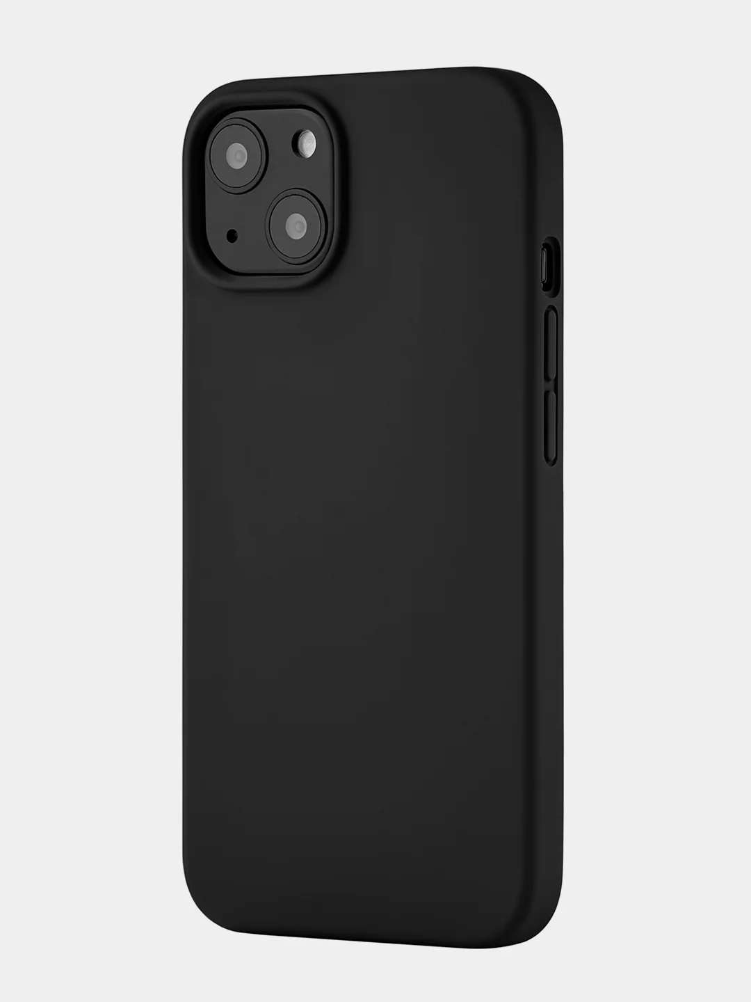 Черный чехол uBear Touch Mag Сase, Liquid silicone, для iPhone 13, MagSafe Compatible