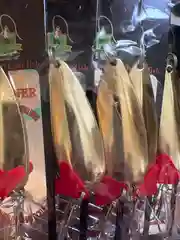 Медный блесна рыболовная колебалка шумовая, сдвоенная
