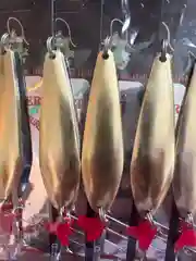 Медный блесна рыболовная колебалка шумовая, сдвоенная